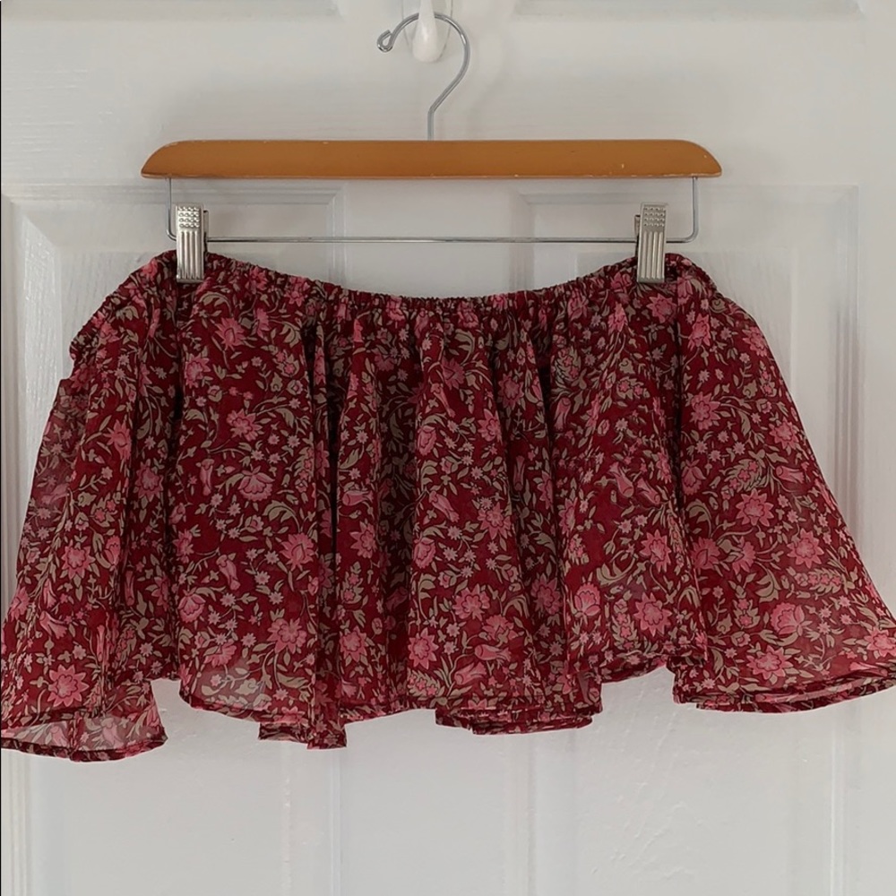 Amuse Society Off The Shoulder Crop